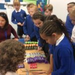 pupils learning about chocolate in a Fairtrade lesson